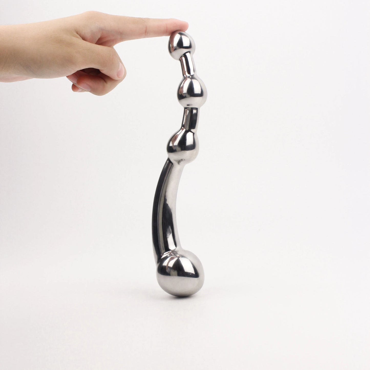 Manyjoy Stainless Steel G Spot Massage Stick Penis P Spot Stimulator Anal Dildo Plug Penis P-Spot Sex Toys for Men Women