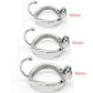 Manyjoy Stainless Steel Male Chastity Lock Device Hollow Breathable Cock Cage with Penis Spikes Ring  BDSM Sex Toys For Men 18+
