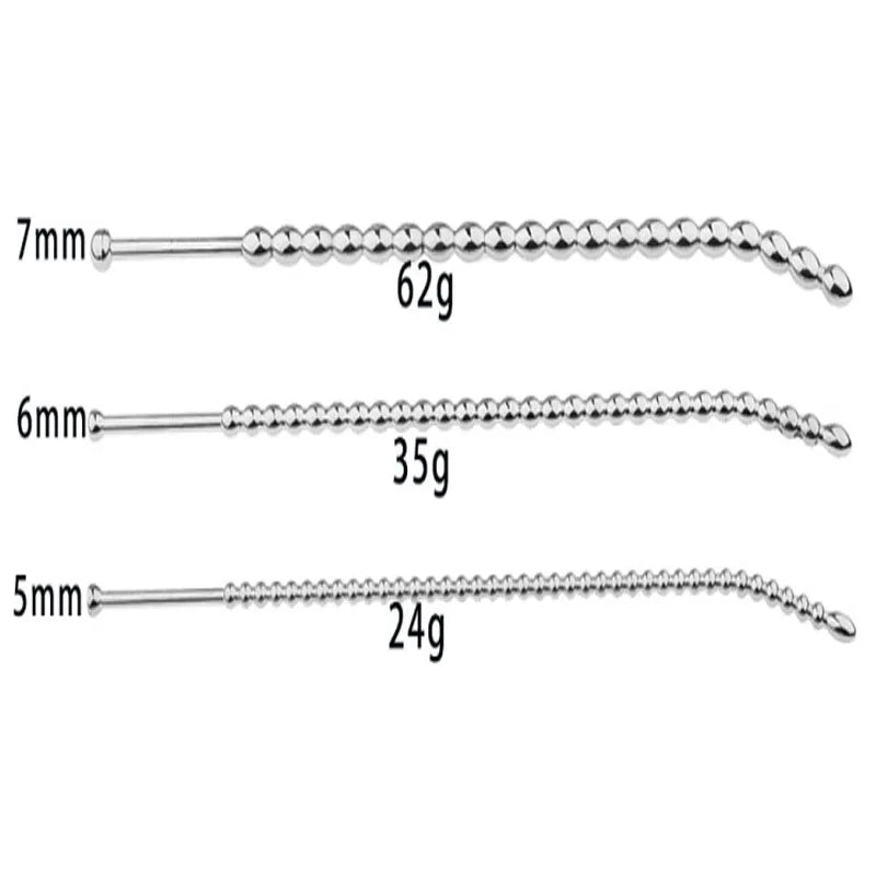 Manyjoy Stainless Steel Metal Urethral Dilator Penis Plug Horse Eye Stimulation Masturbation Rod Adult Game Sex Toy for Men Gay