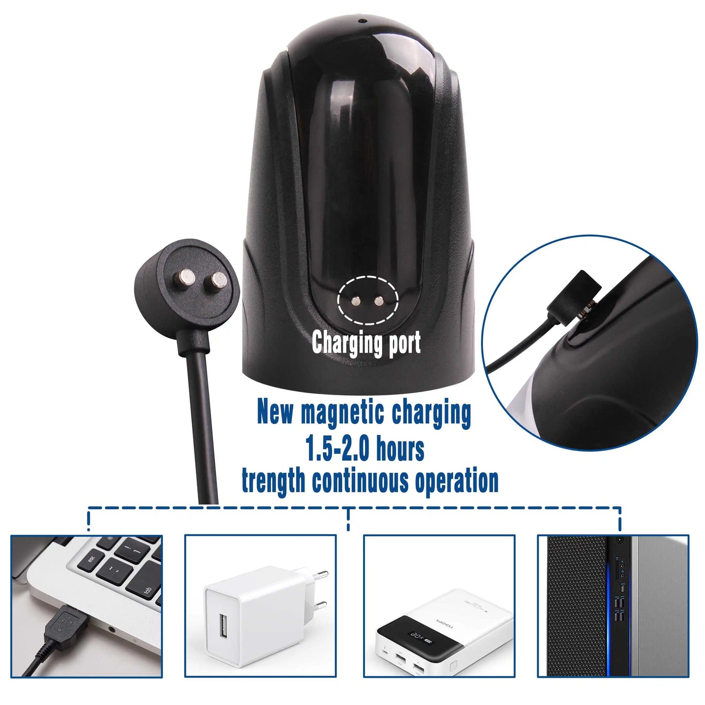 Manyjoy Waterproof Electric Vacuum Penis Pump Penis Extender Vacuum Pump Enlargement Sex Toys for Male Masturbation Adult Games