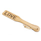 Manyjoy Wooden Handle PU Leather Paddle Restraint Whip Spanking Novelty Sex Toys for Couples Fantasy Palm Clap Paddle Adult Game