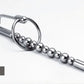 Medical stainless steel  Male chastity urethral beads vibrating penis plug dilator insert sex toys A513