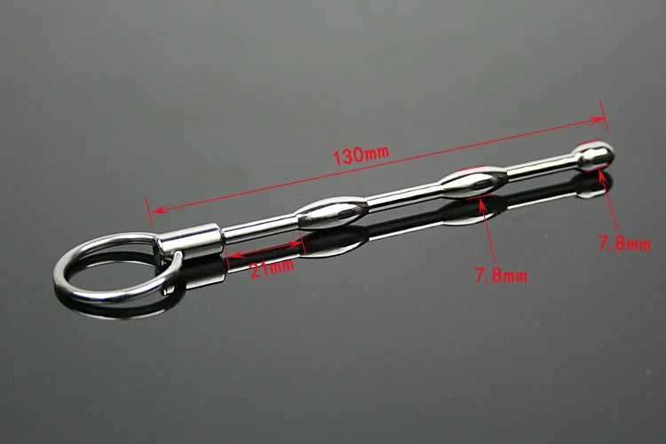 Medical stainless steel urethral dilators vibrating penis plug sex toys