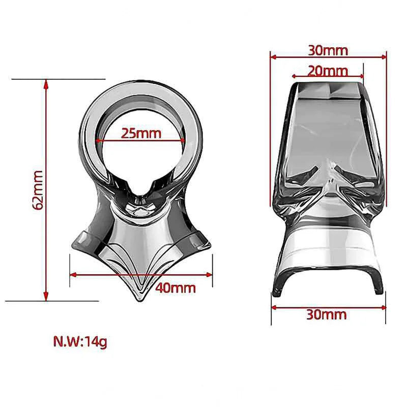 Men Cock Ring for Small Penis Sleeve Ball Stretcher Scrotum Bondage Testicle Sex Toys Clitoris Penis Ring Thong Cockring 25mm