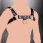 Men Leather Harness Leather Fetish Gay Adjustable Sexual Body Bondage Gay Clothing for Adult Sex Nightclub Wear Restraint Belts