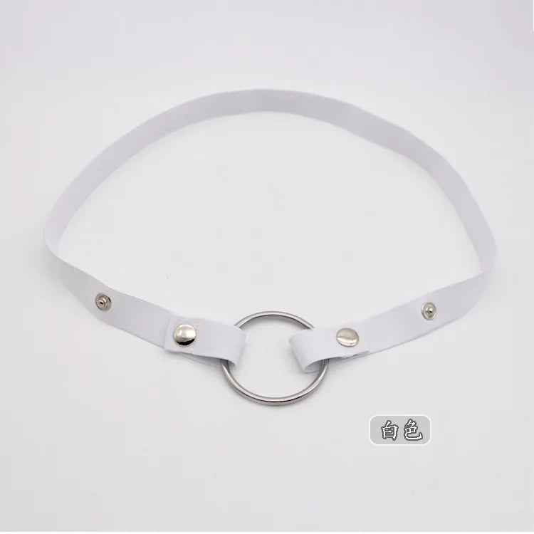 Men's Chastity Cage Auxiliary Belt with Ring Elastic Anti-Off Devices Adjustable Belt Straps Lock Bondage Rings For Man Sex Toys