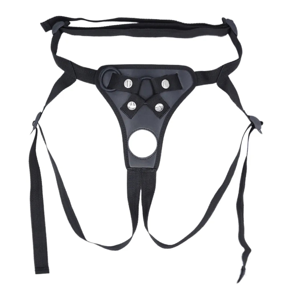 Men's Strap on Harness Dildo Pants