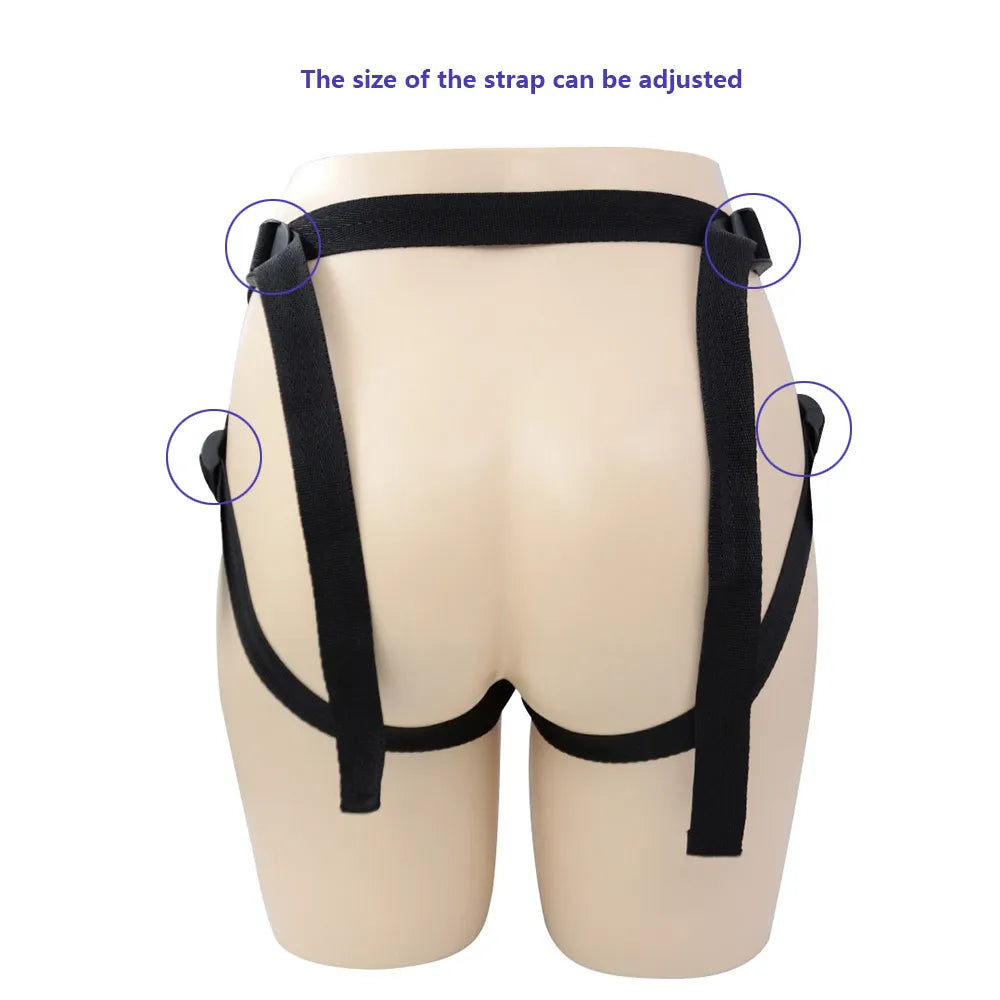 Men's Strap-on Realistic Penis Dildo Pants Sex Toys for Men Gay Strapon Harness Belt Adult Games Huge Consoladores Adult Toys