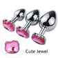 Metal Anal Plug for Men and Women New Lovely Type with Sexy Anal Sex Toy Sex Game Couple Butt Plug Adult Sex Products