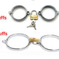 Metal Collar Handcuffs Anklecuffs Lockable Shackles BDSM Bondage Restraints Adult Roleplay Slave Toys Sex Game for Couples