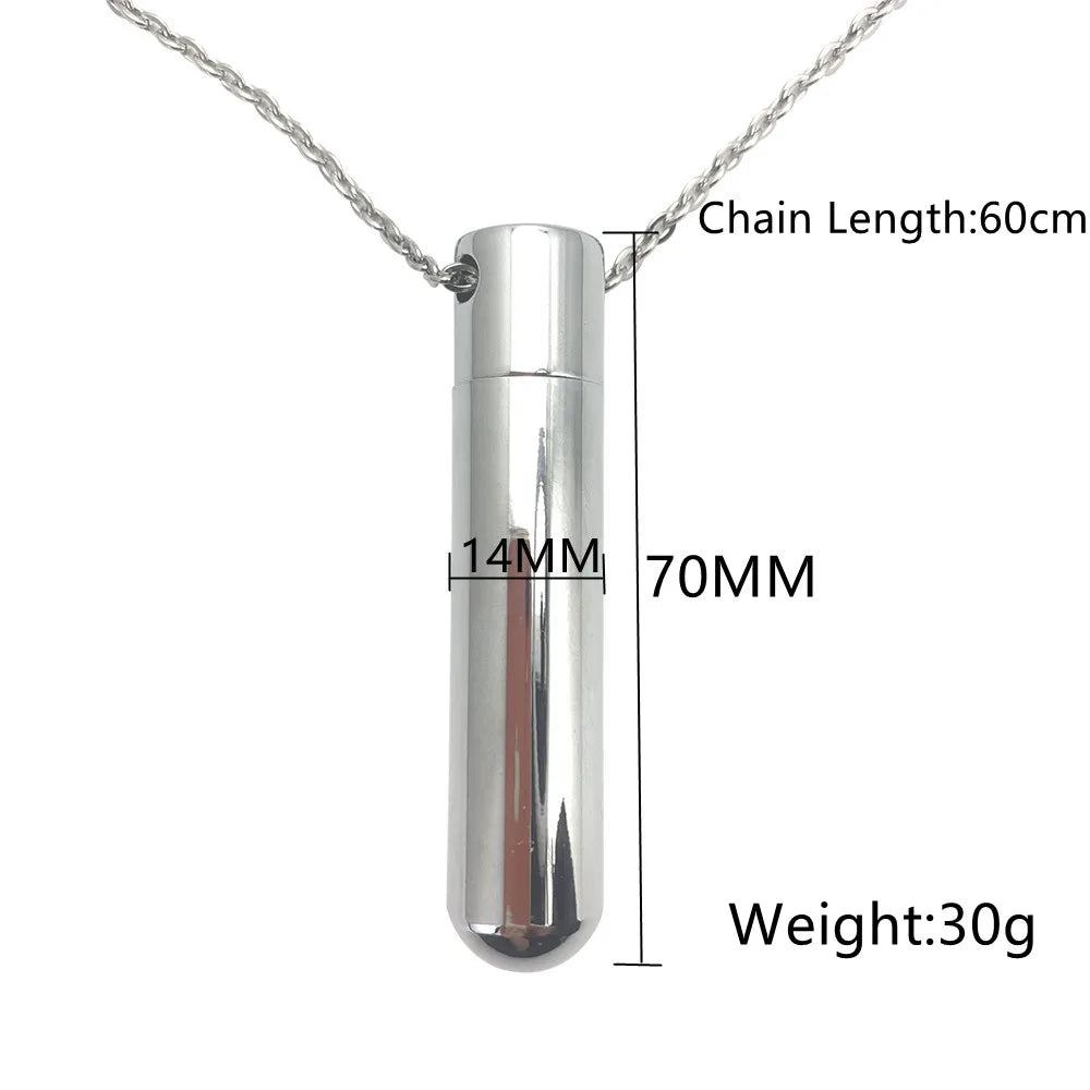 Metal Container Pendant Perfume Bottles bottle no liquid inside R.S Poppers Men Sex Enhancer Aroma Inhale Gay Sex Toy man woman