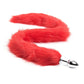 Metal Fox Tail Anal Plug Toy Plush Cosplay Butt Plug Erotic Sex Toys for Women Man Couple Gay BDSM Anal Tail Roleplay Toy