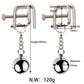 Metal Labia Clamps Breast Nipple Clips Weights Hanging Male Tease Sex Toys Bondage Accessories BDSM Nipple Massage Clamp Women