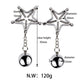 Metal Labia Clamps Breast Nipple Clips Weights Hanging Male Tease Sex Toys Bondage Accessories BDSM Nipple Massage Clamp Women