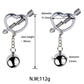 Metal Labia Clamps Breast Nipple Clips Weights Hanging Male Tease Sex Toys Bondage Accessories BDSM Nipple Massage Clamp Women