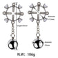 Metal Labia Clamps Breast Nipple Clips Weights Hanging Male Tease Sex Toys Bondage Accessories BDSM Nipple Massage Clamp Women