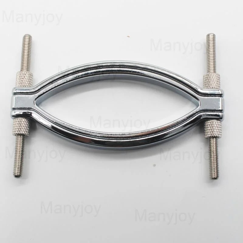 Metal Labia Clip Clit/Vagina Stimulator Sex Clamp Viginal Spreader Adjustable Bondage SM Flirt Shame Sex Toys for Women