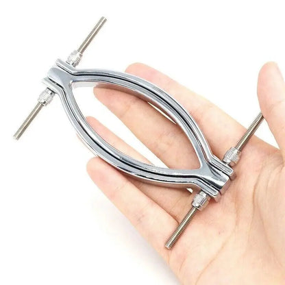 Metal Labia Clip Clitoris Stimulator Sex Clamp BDSM Bondage Vagina Speculum Adult Erotic Games Pussy Massager Sex Toys for Women