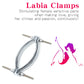 Metal Labia Clips Exotic Accessories Labium Pussy Clamps Clitoris Stimulation Massager Vagina Speculum Sex Toys Anal Dilator Men