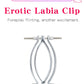 Metal Labia Clips Exotic Accessories Labium Pussy Clamps Clitoris Stimulation Massager Vagina Speculum Sex Toys Anal Dilator Men