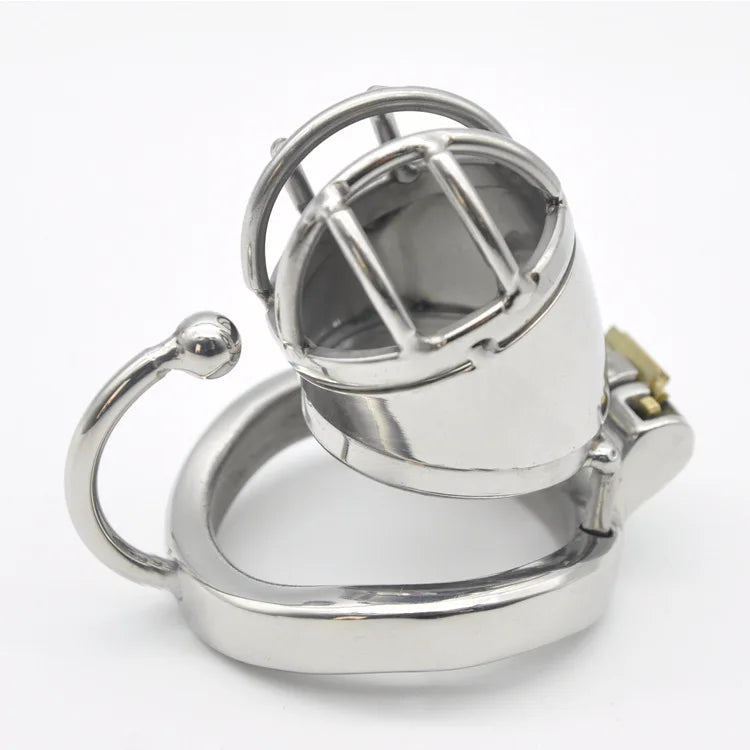 Metal Male Chastity Cage Chastity Device Stainless Steel Cock Cage Penis Ring Lockable Penis Bondage Sex Toys Adult Toys Men 18+