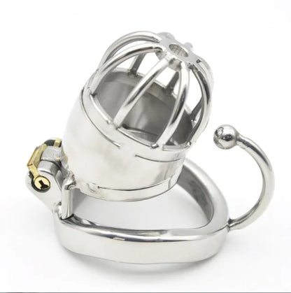 Metal Male Chastity Cage Chastity Device Stainless Steel Cock Cage Penis Ring Lockable Penis Bondage Sex Toys Adult Toys Men 18+