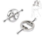 Metal Nipple Clamps Clips Stimulator Steel Nipple Breast Clamps Spring Pull Slave Bondage Flirting Women Sex Toy For Female