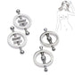 Metal Nipple Clamps Stimulator RolePlay Stimulator Steel Nipple Breast Clamps Spring Pull Slave Bondage Products for Couple