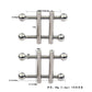 Metal Nipple Clamps Stimulator RolePlay Stimulator Steel Nipple Breast Clamps Spring Pull Slave Bondage Products for Couple