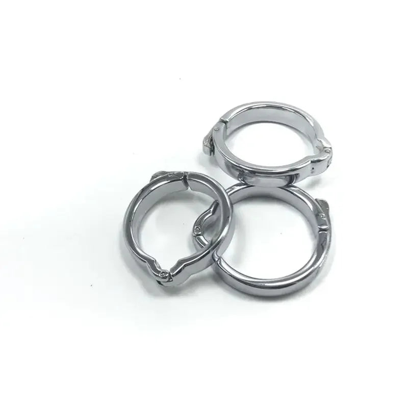 Metal Penis Ring for Men Physiotherapy Foreskin Correction Cock Ring Male Circumcision Erection Cockring Delay Ejaculation Toys