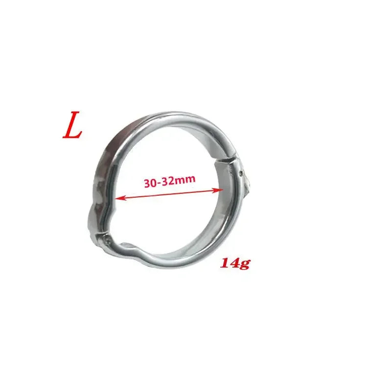 Metal Penis Ring for Men Physiotherapy Foreskin Correction Cock Ring Male Circumcision Erection Cockring Delay Ejaculation Toys