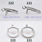 Metal Penis Rings Curve Cock Harness Male Chastity Bondage 콕링 정조대Male PenisTraining Device성인용품 남자용Adults Games Sex Toys for Men