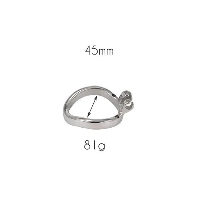 Metal Penis Rings Curve Cock Harness Male Chastity Bondage 콕링 정조대Male PenisTraining Device성인용품 남자용Adults Games Sex Toys for Men