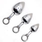 Metal Ring Anal Plug Sex Toys Butt Plug Prostage Masturbator Dildo