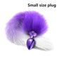 Metal Small Medium Large Butt Plug Set Fox Tail Anal Plug Jewelry Steel Anal Sex Toy Trainer For Woman Couple Cosplay