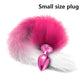 Metal Small Medium Large Butt Plug Set Fox Tail Anal Plug Jewelry Steel Anal Sex Toy Trainer For Woman Couple Cosplay