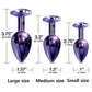 Metal Small Medium Large Butt Plug Set Fox Tail Anal Plug Jewelry Steel Anal Sex Toy Trainer For Woman Couple Cosplay