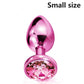 Metal Small Medium Large Butt Plug Set Fox Tail Anal Plug Jewelry Steel Anal Sex Toy Trainer For Woman Couple Cosplay