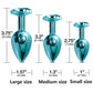 Metal Small Medium Large Butt Plug Set Fox Tail Anal Plug Jewelry Steel Anal Sex Toy Trainer For Woman Couple Cosplay