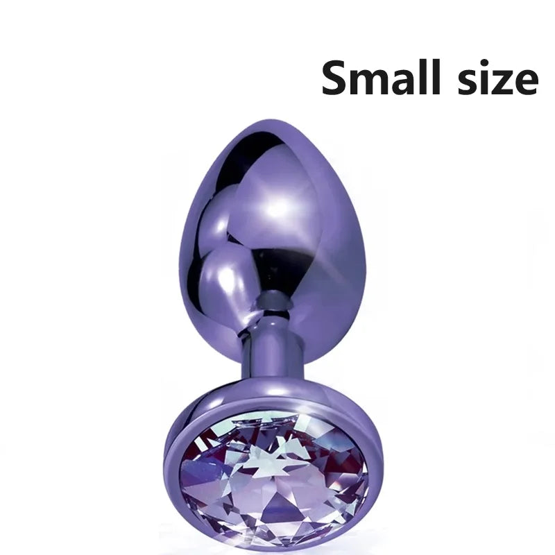 Metal Small Medium Large Butt Plug Set Fox Tail Anal Plug Jewelry Steel Anal Sex Toy Trainer For Woman Couple Cosplay