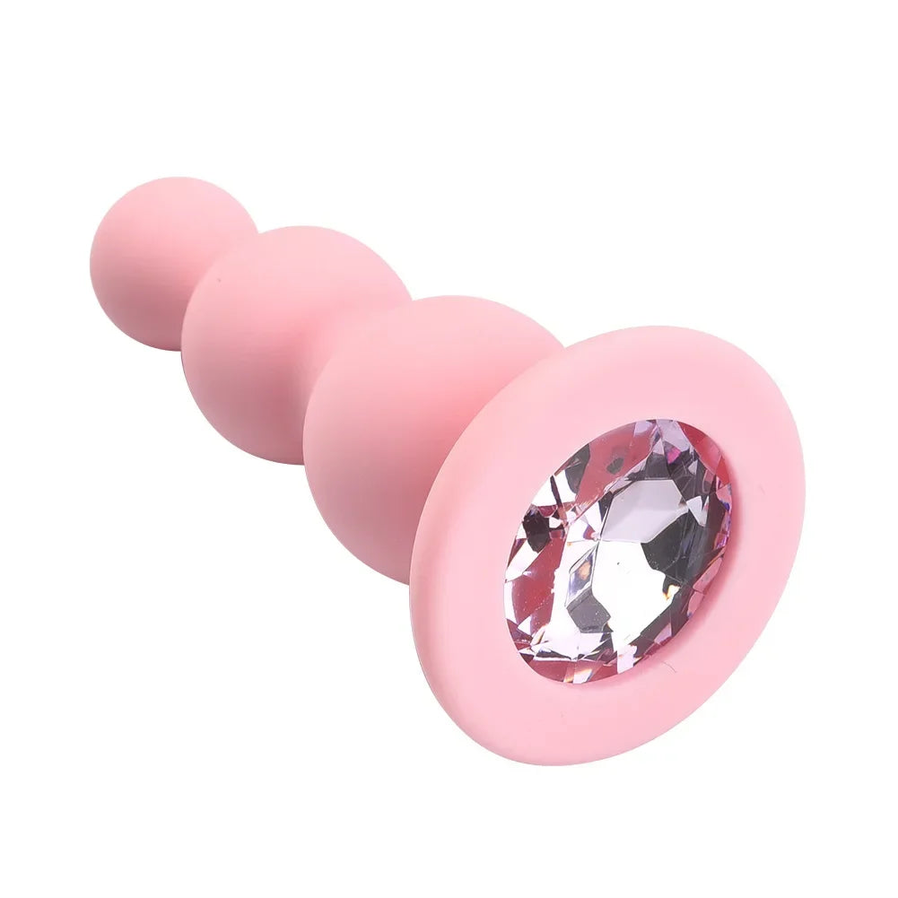 Mini Anal Plug Sex Toys silicone Crystal Annal Extreme Butt Buttplug for Woman Prostate Massager Stimulator Adult Tooys Man