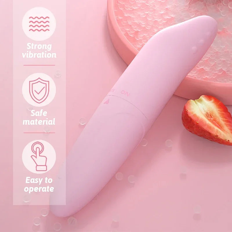 Mini G-spot Bullet Vibrator Dildo Dolphin Vibrating Eggs for Women Nipple Clitoris Stimulation Masturbator Sex Toys for Adult 18