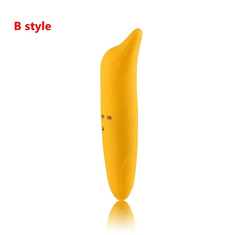 Mini G-spot Bullet Vibrator Dildo Dolphin Vibrating Eggs for Women Nipple Clitoris Stimulation Masturbator Sex Toys for Adult 18