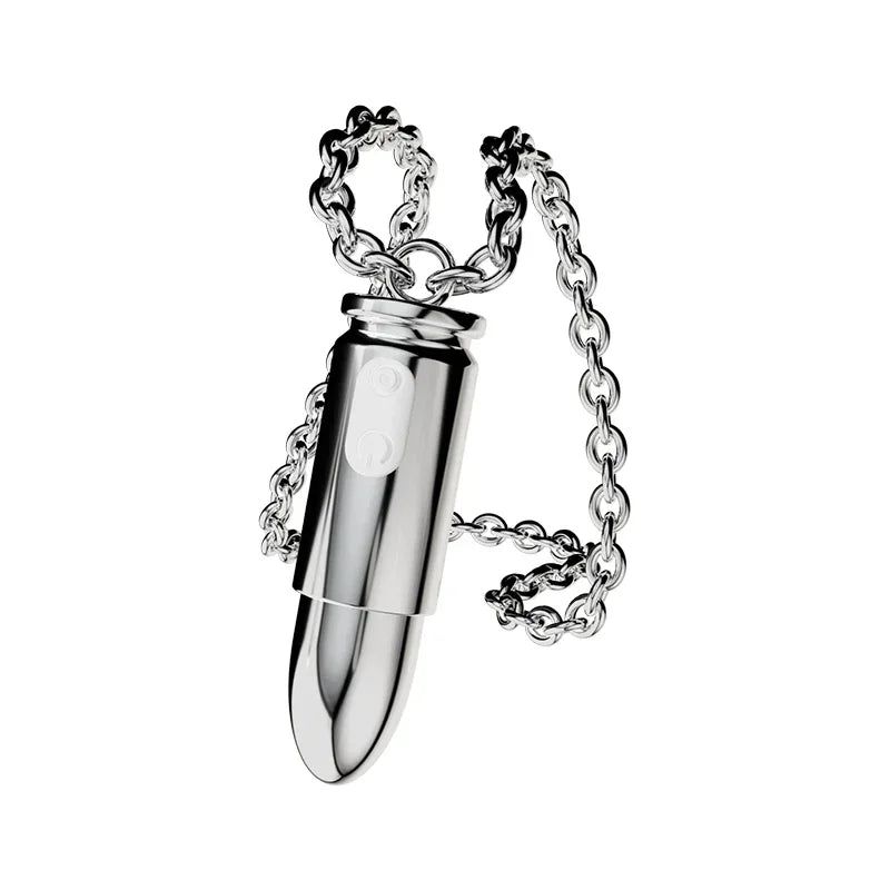 Mini Necklace Bullet G Spot Vibration Clit Stimulation Vibrating Jump Love Egg Vagina Female Masturbator Adult Sex Toy for Women