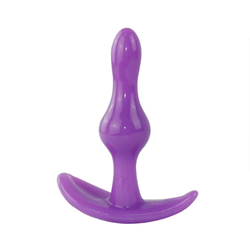 Mini Silicone Anal Plug Beads Jelly Toys Skin Feeling Dildo Adult Sex Toys for Men Butt Plug Sex Products Sex Toys for Women