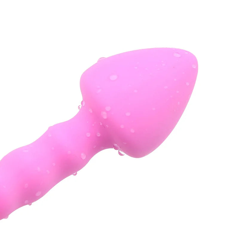 Mini Silicone/metal Butt Plug Anal Plug Unisex Sexshop Adult Goods Dildo Masturbador Anus Dilatador Sex Products for Couple