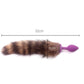 Mini Vibrator Anal Plug Fox Tail Shape Unisex Sex Stopper Adult Toy Stimulator Sex Product Flirt Toys Anal Butt Plug For Couples