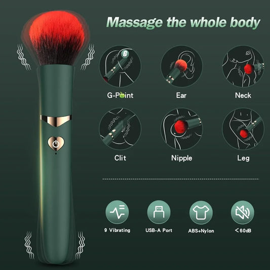 Mini Vibrator Bullet Adult Toys Female Sex Toys Makeup Brush Discreet Vibrators Nipple G Spot Vagina Clit Vibrater for Couples