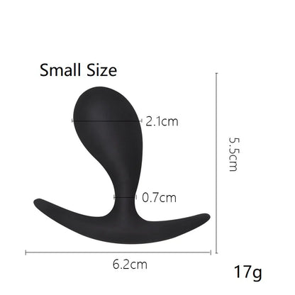 Mini small large Wearable Silicone anal beads butt plug ball penis fake insert G spot Sex toys unisex for male female