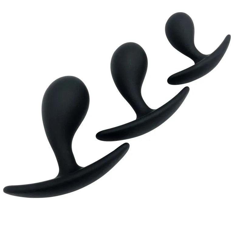 Mini small large Wearable Silicone anal beads butt plug ball penis fake insert G spot Sex toys unisex for male female